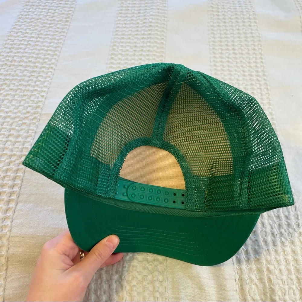 Vintage KC Crown Keep Calm and Hit a Bong Trucker SnapBack Hat